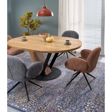 Розкладний обідній стіл Halmar FANIS Дерево V-CH-FANIS_OKRAGLY-ST фото - 14