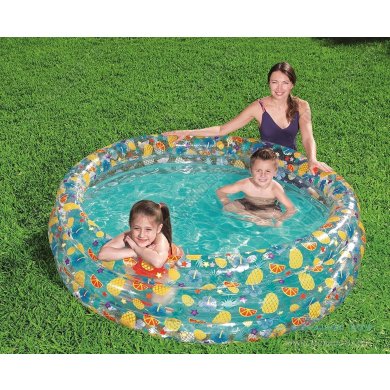 Надувной детский бассейн Bestway 51045 150x53 см Принт 45968314 фото - 3