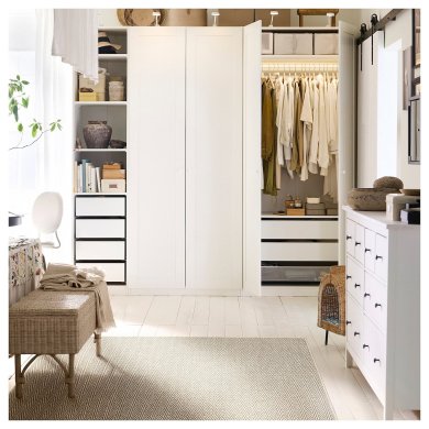 IKEA Килим LYDERSHOLM 160x230 см Бежевий (ИКЕА ЛИДЕРСХОЛЬМ) 90597199 фото - 3