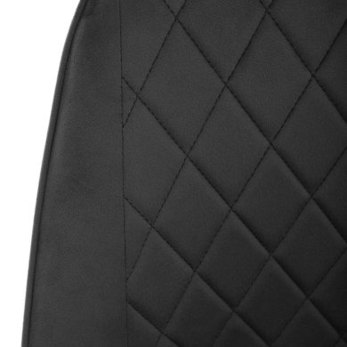 Обідній стілець поворотний Homla LAURENT Welur Чорний 213724 фото - 4