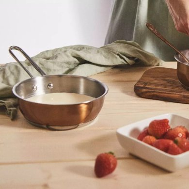 Кастрюля с крышкой Duka COPPER 400 мл Медный - 9 Кастрюля с крышкой Duka COPPER 400 мл Медный 1218689 фото - 9
