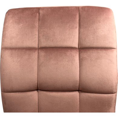 Офісне крісло Signal Q-020 Velvet Рожевий OBRQ020VRA фото - 4