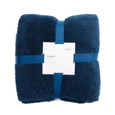 Покрывало Homla NOAH 220x240 см Синий - 4 Покрывало Homla NOAH 220x240 см Синий 210914 фото - 4