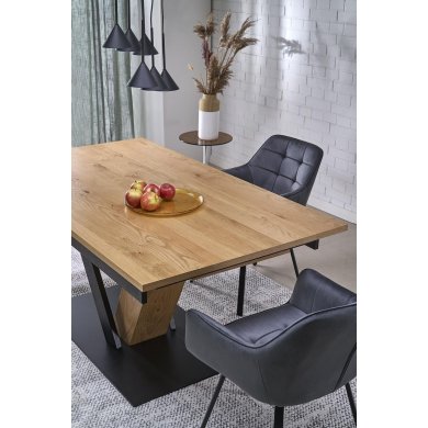 Розкладний обідній стіл Halmar FANIS 2 Дерево - 12 Розкладний обідній стіл Halmar FANIS 2 Дерево V-CH-FANIS-ST фото - 12