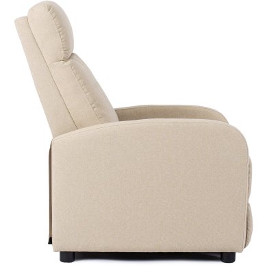 Кресло мягкое раскладное с реклайнером Mebel Elit DANNY Бежевый - 4 Кресло мягкое раскладное с реклайнером Mebel Elit DANNY Бежевый ME.DANNY2/BZ/T/FW фото - 4