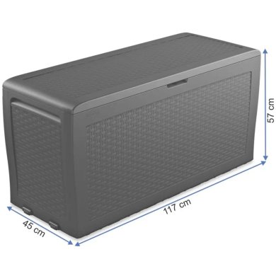 Садовый ящик Keter SAMOA 270 л Коричневый 246962 фото - 4