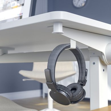 IKEA Складной письменный стол MITTZON Белый (ИКЕА МИЦОН) 20527954 фото - 4