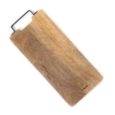 Разделочная доска Homla SOSER MANGO 41x18 см | Дерево / Черный 211261