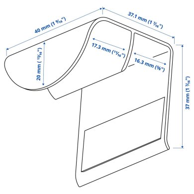 IKEA DRAGSMARK (ИКЕА ДРАГСМАРК) 80606019 фото - 3