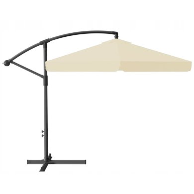 Садова парасоля з чохлом Garden Line BANANA 300 см Бежевий GAO2866 фото - 2