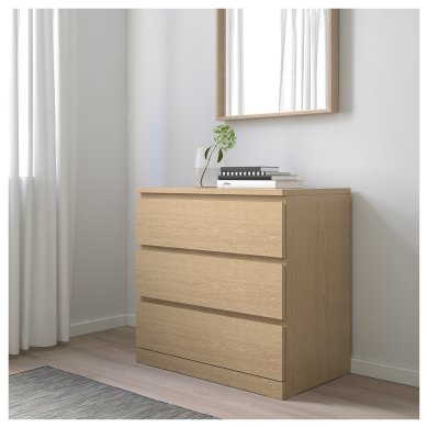 Комод MALM - 4 IKEA Комод MALM (ИКЕА МАЛЬМ) 80403564 фото - 4