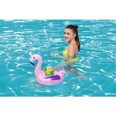 Надувний тримач для напоїв Bestway 34127 Рожевий BES34127-r фото - 2