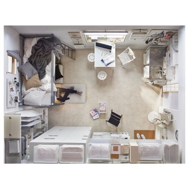 IKEA Обідній стіл MELLTORP Білий (ИКЕА МЕЛЛТОРП) 39011781 фото - 7