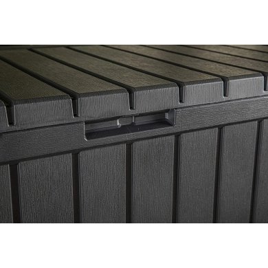 Садовый ящик Keter KENTWOOD 350 л Графит 249462 фото - 6