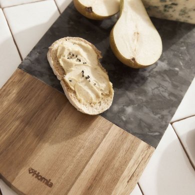 Декоративная доска Homla MARBLE 40x17 см Черный 214012 фото - 6