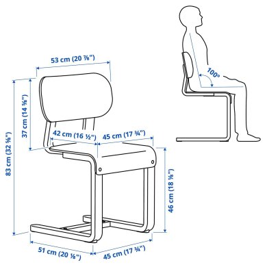IKEA BERGSHYTTAN/LYCKAN (ИКЕА BERGSHYTTAN/LYCKAN) 79608401 фото - 4