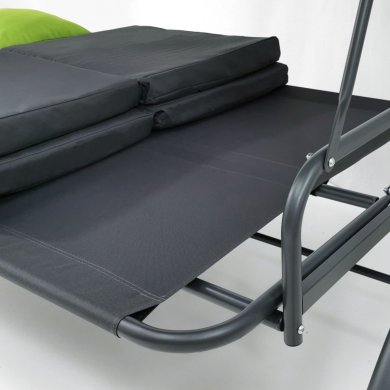 Садовые качели Kontrast CASABLANCA 221x125x166 см Серый 5.17.27632 фото - 9