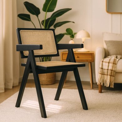 Обідній стілець Mebel Elit MADERA Чорний ME.MADERA/KR/RT/CZ/DK/K фото - 5