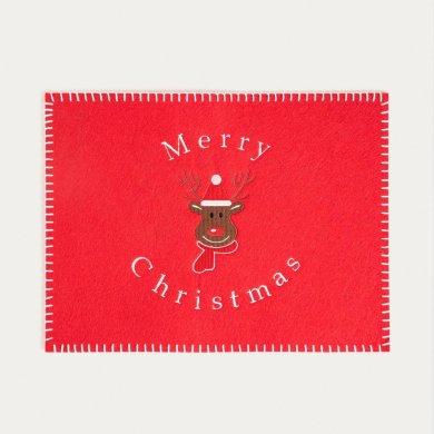 Набор сервировочных ковриков Homla MERRICK 30х40 см 2 шт Красный 242211 фото - 2