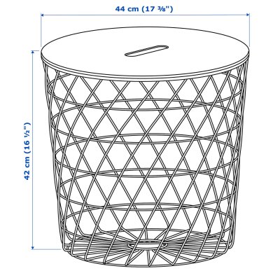 IKEA Журнальний стіл KVISTBRO Білий (ИКЕА КВИСТБРО) 30349452 фото - 4