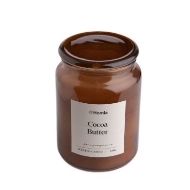 Ароматическая свеча Homla MAEL Cocoa Butter 530 г Коричневый - 3 Ароматическая свеча Homla MAEL Cocoa Butter 530 г Коричневый 234710 фото - 3