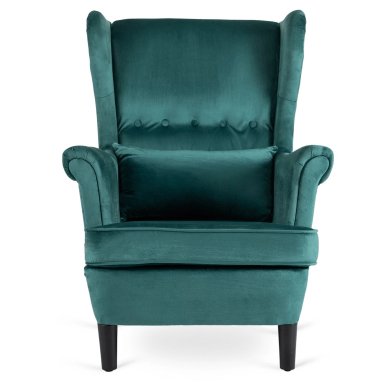 Крісло м'яке Mebel Elit KLARIS 2 Welur Зелений ME.KLARIS2/Z/V/FW фото - 2