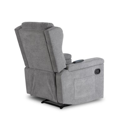 Крісло м'яке розкладне масажне з реклайнером Mebel Elit SEBASTIAN Сірий ME.SEBASTIAN/P/T/FW фото - 8