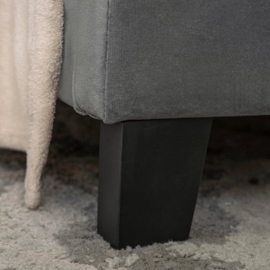 Ліжко Mebel Elit BUENO Welur 160x200 см Сірий - 8 Ліжко Mebel Elit BUENO Welur 160x200 см Сірий ME.BUENO/160/P/V/LOZ фото - 8