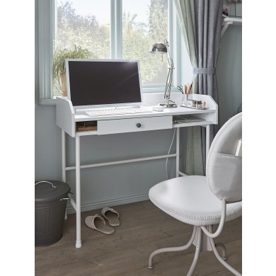 IKEA Письменный стол HAUGA Белый (ИКЕА ХАУГА) 90477677 фото - 5