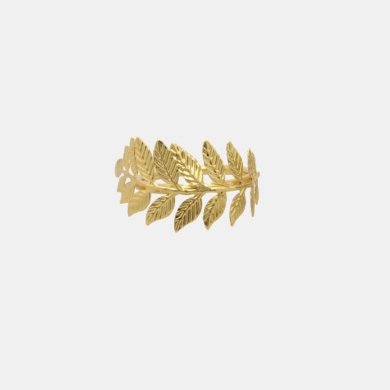 Набір сервірувальних кілець для серветки Chomik JUL0351 4 шт Золотий JUL0351/gold