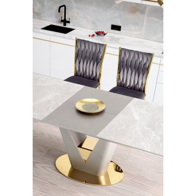 Раскладной обеденный стол Halmar VALENTINO Ceramic Marmur Серый V-CH-VALENTINO-ST фото - 11