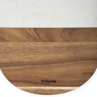 Декоративная доска Homla MARBLE 40x17 см Белый - 4 Декоративная доска Homla MARBLE 40x17 см Белый 214013 фото - 4