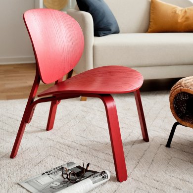 IKEA Кресло FROSET Красный (ИКЕА ФРОСЕТ) 20429604 фото - 6