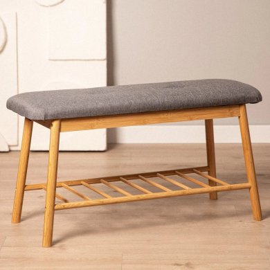 Скамейка для обуви Homla TRUO Серый - 6 Скамейка для обуви Homla TRUO Серый 226491 фото - 6