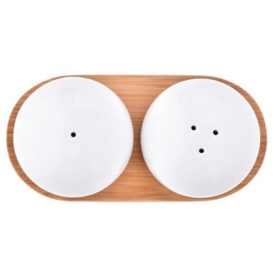 Набор солонка и перечница Duka Warewood | Белый / Дерево - 2 Набор солонка и перечница Duka Warewood | Белый / Дерево 1214310 фото - 2