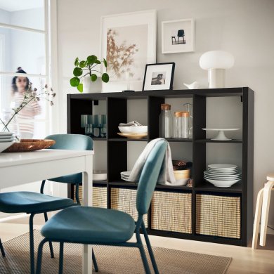 IKEA Стеллаж KALLAX Коричневый (ИКЕА КАЛЛАКС) 20409936 фото - 12