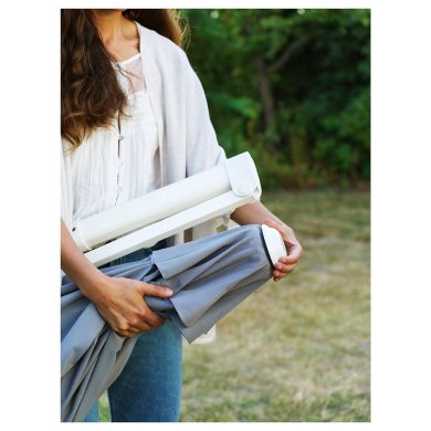 Садова парасоля HOGON 270 см Сірий - 16 IKEA Садова парасоля HOGON 270 см Сірий (ИКЕА ХОГОН) 50515742 фото - 16