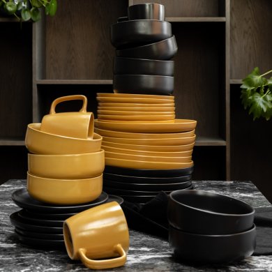 Кружка Homla FEMELO 330 мл | Черный - 6 Кружка Homla FEMELO 330 мл | Черный 158831 фото - 6