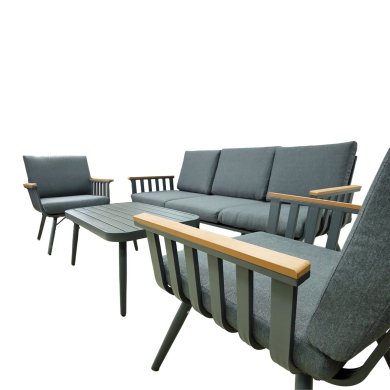 Комплект садовой мебели Garden Line ALM9415 Серый - 3 Комплект садовой мебели Garden Line ALM9415 Серый ALM9415 фото - 3