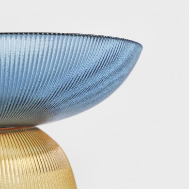 Сервировочное блюдо Homla MEGALO 25 см Синий - 4 Сервировочное блюдо Homla MEGALO 25 см Синий 234252 фото - 4