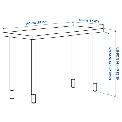 IKEA LINNMON / OLOV (ИКЕА ЛИННМОН/ОЛОВ) 89590207 фото - 4