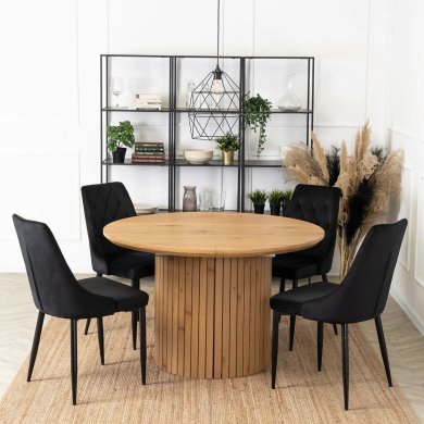 Розкладний обідній стіл Mebel Elit CHARLES Дуб - 9 Розкладний обідній стіл Mebel Elit CHARLES Дуб ME.CHARLES/D/D/S фото - 9