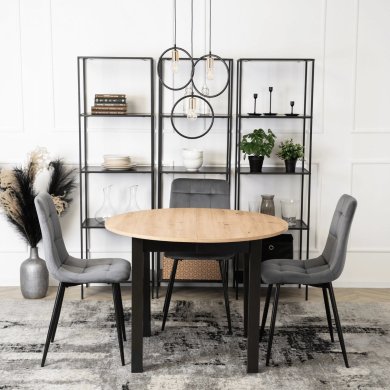 Розкладний обідній стіл Mebel Elit HARRY Дуб рів'єра - 10 Розкладний обідній стіл Mebel Elit HARRY Дуб рів'єра B.HARRY/DR/CZ/S фото - 10