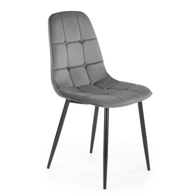 Обеденный стул Halmar K-417 Серый V-CH-K/417-KR-POPIELATY