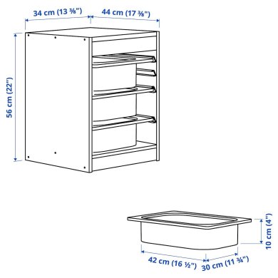 IKEA TROFAST (ИКЕА ТРОФАСТ) 89516104 фото - 2
