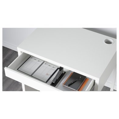 IKEA Письмовий стіл MICKE Білий (ИКЕА МИКЕ) 30213076 фото - 2