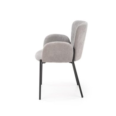 Обеденный стул Halmar K-445 Пепельный - 3 Обеденный стул Halmar K-445 Пепельный V-CH-K/445-KR фото - 3