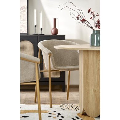 Обеденный стул Halmar K489 Бежевый - 16 Обеденный стул Halmar K489 Бежевый V-CH-K/489-KR-BEŻOWY фото - 16