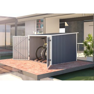 Гараж для велосипедов Сorciano NIKI B Графит - 4 Гараж для велосипедов Сorciano NIKI B Графит 5901721052413 фото - 4