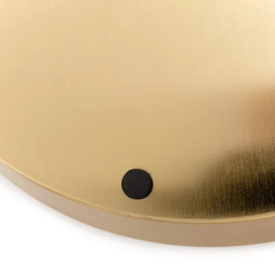 Декоративный поднос Homla HAMSA 31x31x3 см | Золотой 218153 фото - 3